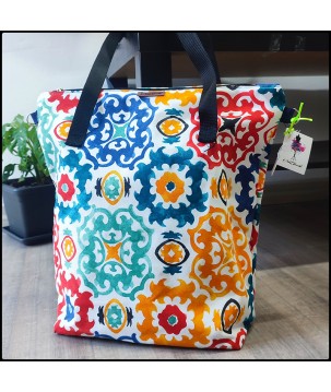 TOTEBAG FLOREALE IN GOBELINE