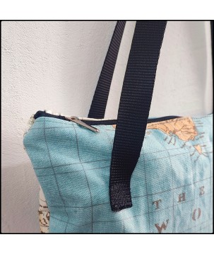 TOTE BAG, BORSA GRANDE CON MANICI E TRACOLLA