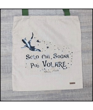 SHOPPER IN COTONE CON STAMPA