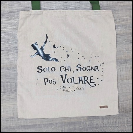 SHOPPER IN COTONE CON STAMPA